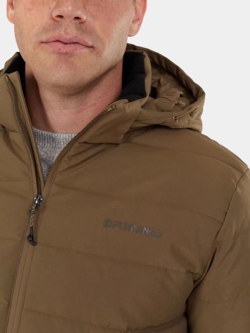 geaca matlasata de tranzitie pt. barbati Fundango Hubble Padded Jacket maro 7