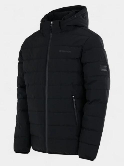 geaca matlasata de tranzitie pt. barbati Fundango Hubble Padded Jacket negru 7