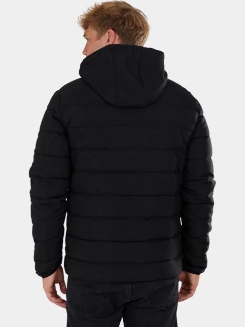 geaca matlasata de tranzitie pt. barbati Fundango Hubble Padded Jacket negru 3