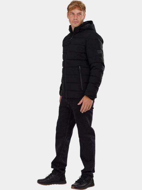 geaca matlasata de tranzitie pt. barbati Fundango Hubble Padded Jacket negru 4