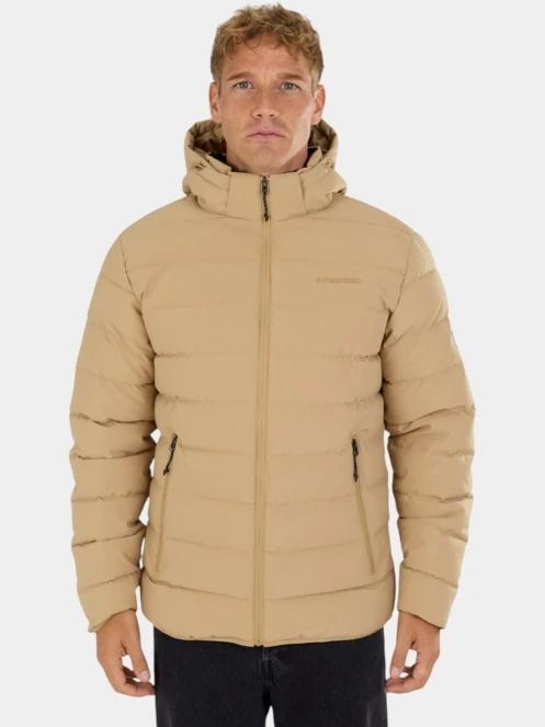 geaca matlasata de tranzitie pt. barbati Fundango Hubble Padded Jacket galben 2