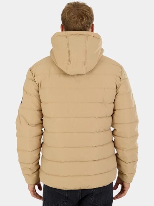 geaca matlasata de tranzitie pt. barbati Fundango Hubble Padded Jacket galben 3