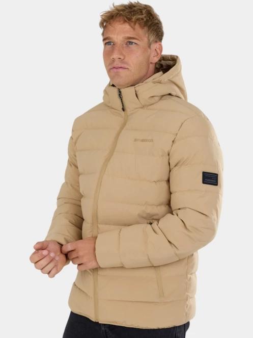 geaca matlasata de tranzitie pt. barbati Fundango Hubble Padded Jacket galben 6