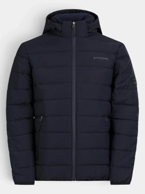 geaca matlasata de tranzitie pt. barbati Fundango Hubble Padded Jacket albastru inchis 9