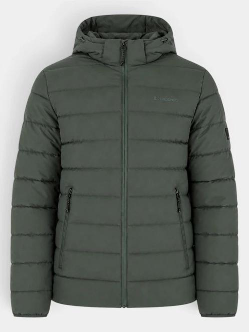 geaca matlasata de tranzitie pt. barbati Fundango Hubble Padded Jacket negru 10
