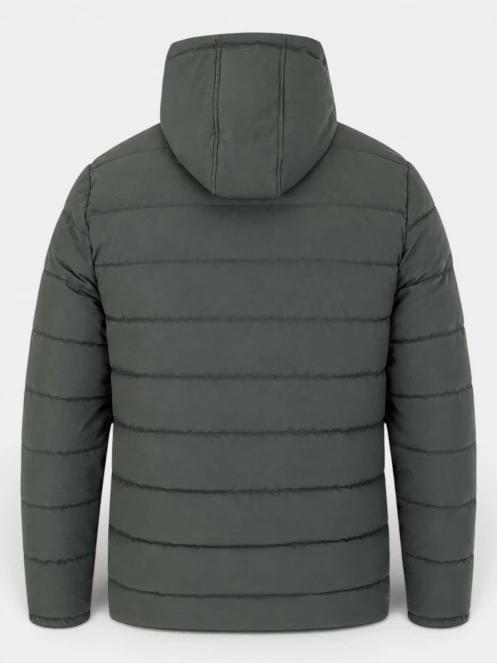 geaca matlasata de tranzitie pt. barbati Fundango Hubble Padded Jacket negru 11