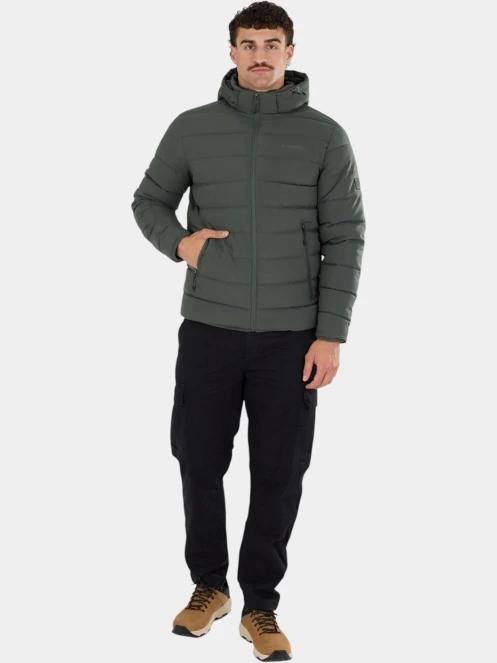 geaca matlasata de tranzitie pt. barbati Fundango Hubble Padded Jacket negru 4