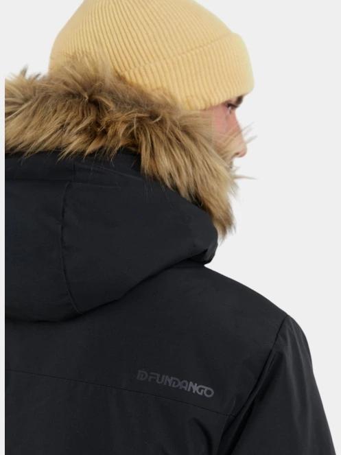 jacheta de iarna pt. barbati Fundango Venture Parka Jacket negru 7