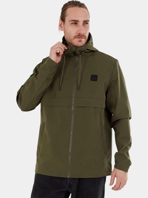 jacheta de primavara pt. barbati Fundango Clayton Casual Jacket verde 5