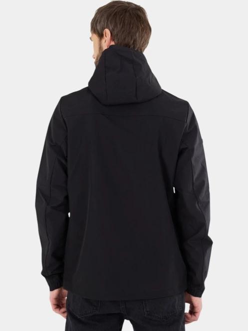 jacheta de primavara pt. barbati Fundango Clayton Casual Jacket negru 3