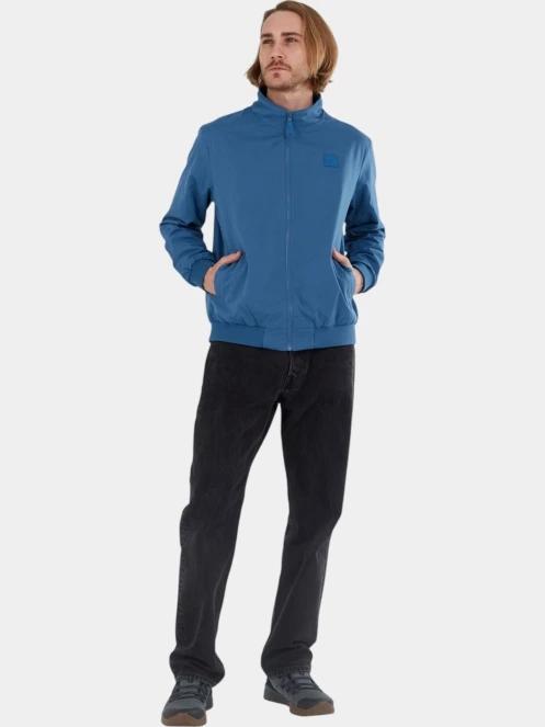 jacheta de primavara pt. barbati Fundango Harrington Casual Jacket albastru deschis 4