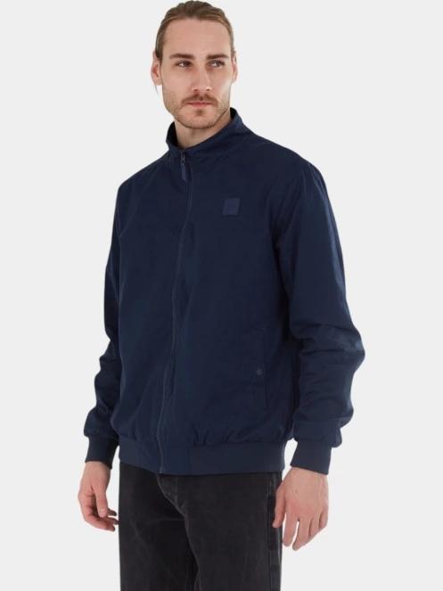 jacheta de primavara pt. barbati Fundango Harrington Casual Jacket albastru inchis 2