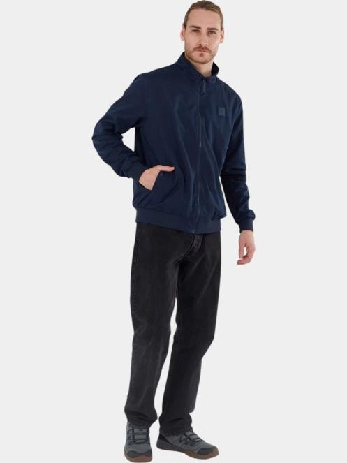 jacheta de primavara pt. barbati Fundango Harrington Casual Jacket albastru inchis 4