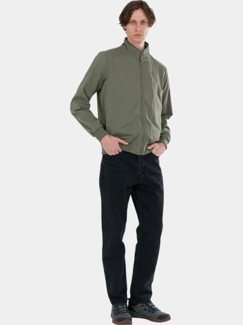 jacheta de primavara pt. barbati Fundango Harrington Casual Jacket verde 4