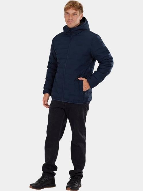 geaca de drumetie pt. barbati Fundango Smoke Eco Hooded Jacket albastru inchis 4