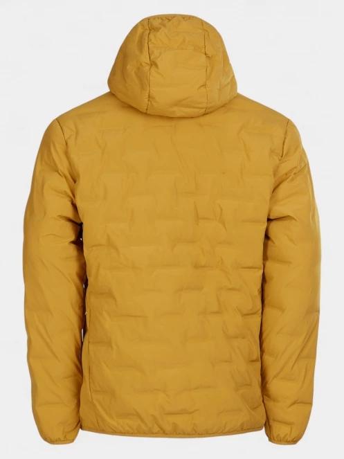 geaca de drumetie pt. barbati Fundango Smoke Eco Hooded Jacket galben 10