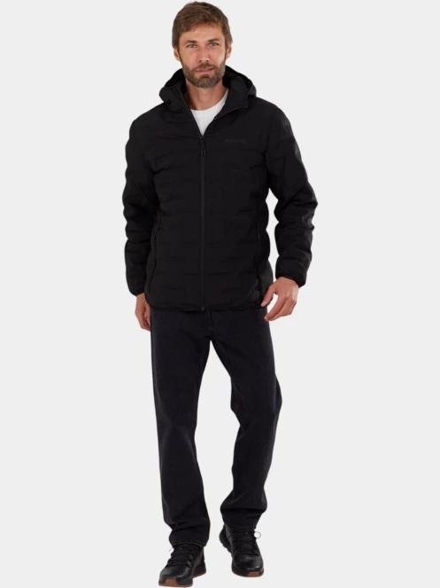 geaca de drumetie pt. barbati Fundango Smoke Eco Hooded Jacket negru 4