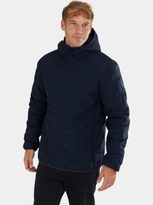 geaca de drumetie pt. barbati Fundango Smoke Eco Hooded Jacket albastru inchis 2