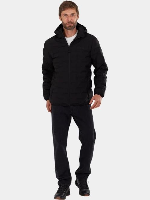 geaca de drumetie pt. barbati Fundango Smoke Eco Hooded Jacket negru 4