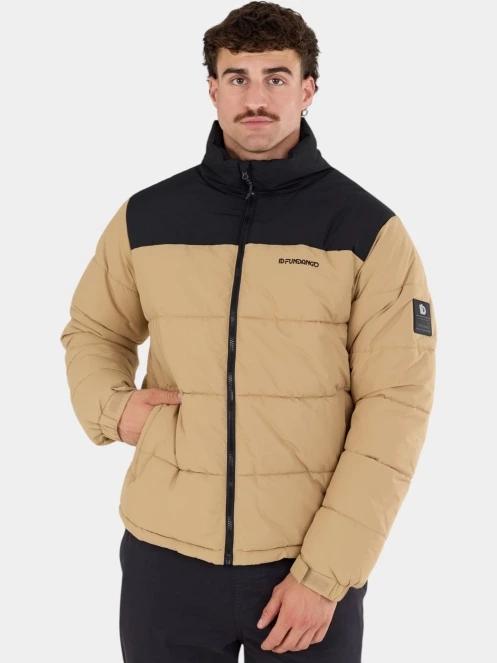 jacheta de primavara pt. barbati Fundango Winton Jacket galben 2
