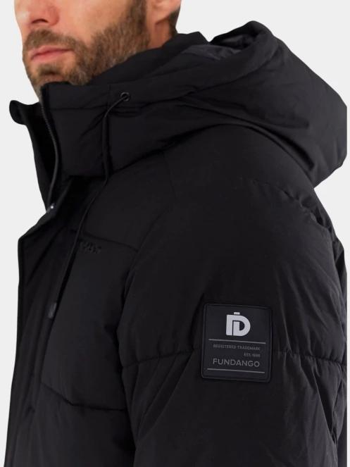 jacheta de iarna pt. barbati Fundango Arctic Puffer Jacket negru 8