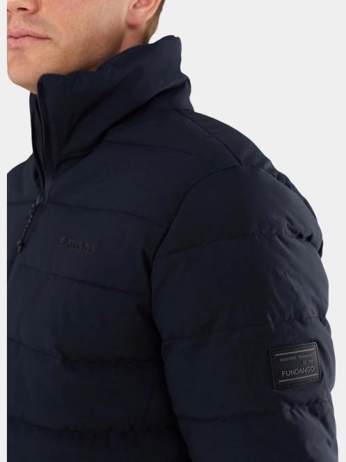 geaca matlasata de tranzitie pt. barbati Fundango Arson Padded Jacket albastru inchis 5