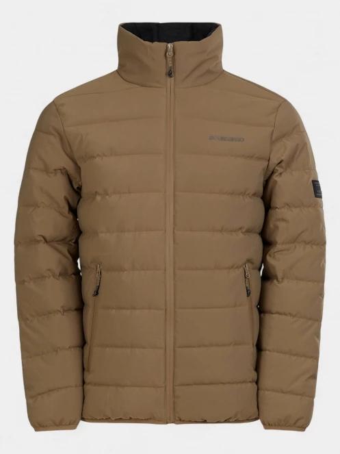geaca matlasata de tranzitie pt. barbati Fundango Arson Padded Jacket maro 11