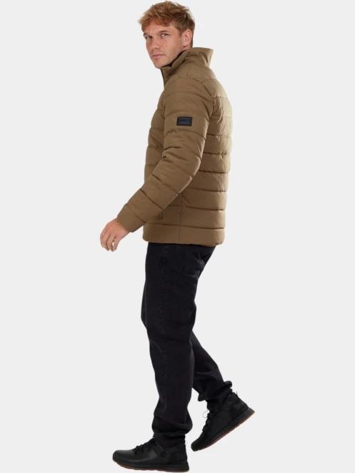 geaca matlasata de tranzitie pt. barbati Fundango Arson Padded Jacket maro 5