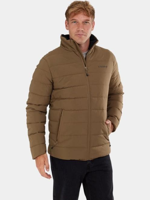 geaca matlasata de tranzitie pt. barbati Fundango Arson Padded Jacket maro 7