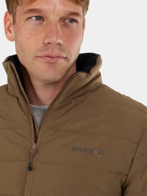 geaca matlasata de tranzitie pt. barbati Fundango Arson Padded Jacket maro 10