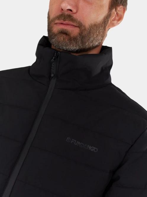geaca matlasata de tranzitie pt. barbati Fundango Arson Padded Jacket negru 6