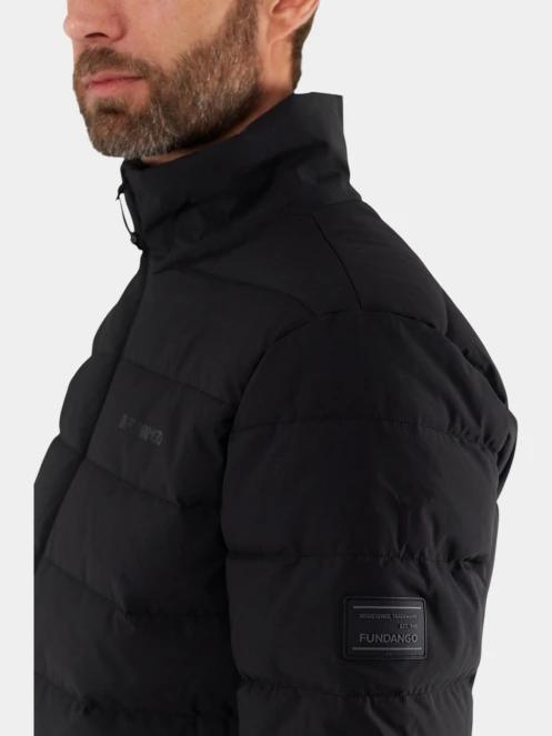 geaca matlasata de tranzitie pt. barbati Fundango Arson Padded Jacket negru 7