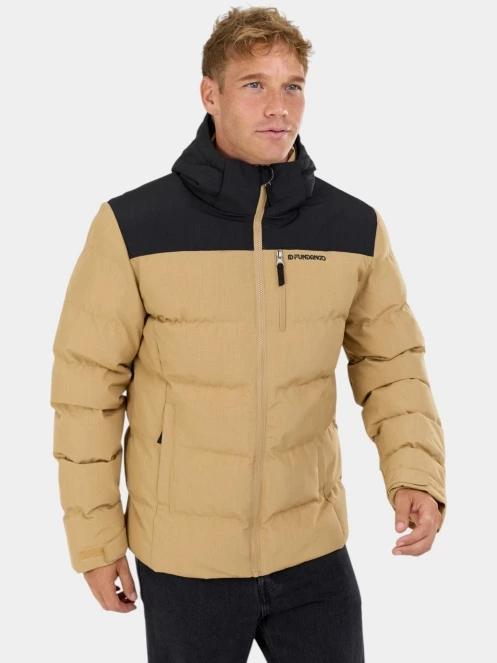 gaca de iarna matlasata pt. barbati Fundango Passat II Padded Jacket galben 2