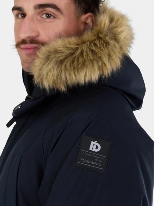 jacheta de iarna pt. barbati Fundango Spirit II Parka Jacket albastru inchis 6