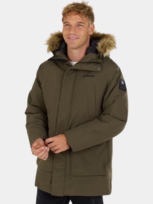 jacheta de iarna pt. barbati Fundango Spirit II Parka Jacket oliv 2