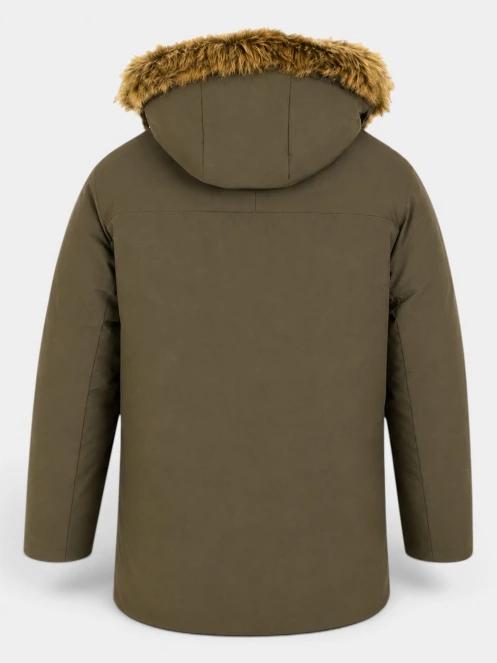 jacheta de iarna pt. barbati Fundango Spirit II Parka Jacket oliv 9