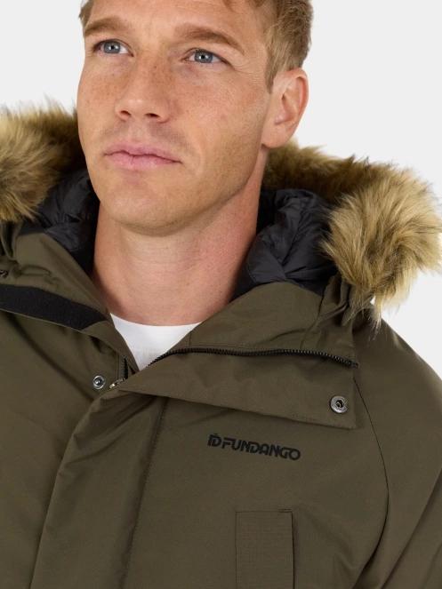 jacheta de iarna pt. barbati Fundango Spirit II Parka Jacket oliv 6