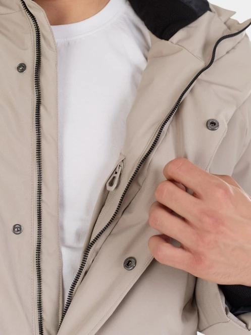 jacheta de iarna pt. barbati Fundango Spirit II Parka Jacket nisip 8