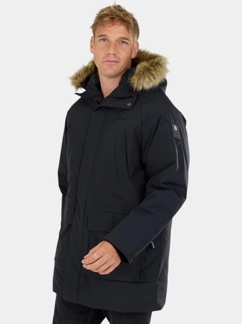 jacheta de iarna pt. barbati Fundango Spirit II Parka Jacket negru 2