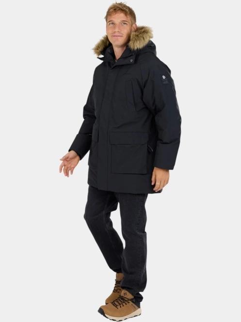 jacheta de iarna pt. barbati Fundango Spirit II Parka Jacket negru 4