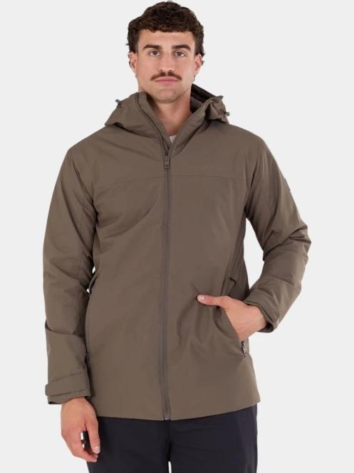 jacheta de primavara pt. barbati Fundango Millerton Jacket maro 2