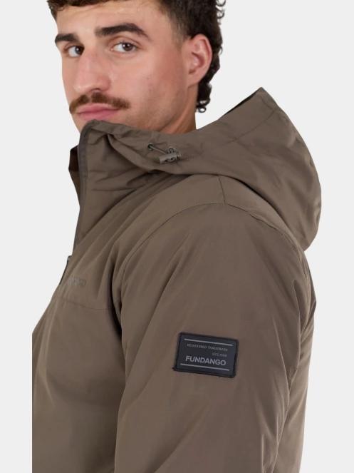 jacheta de primavara pt. barbati Fundango Millerton Jacket maro 5