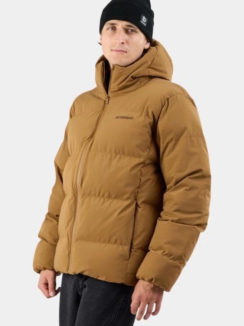 gaca de iarna matlasata pt. barbati Fundango Newport Puffer Jacket maro 2