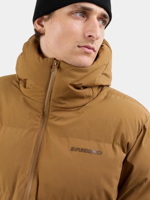 gaca de iarna matlasata pt. barbati Fundango Newport Puffer Jacket maro 5