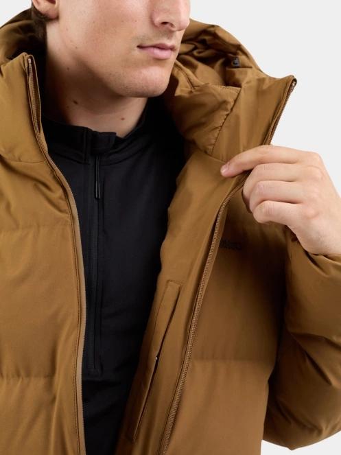 gaca de iarna matlasata pt. barbati Fundango Newport Puffer Jacket maro 6