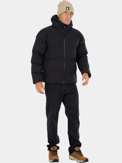 gaca de iarna matlasata pt. barbati Fundango Newport Puffer Jacket negru 4