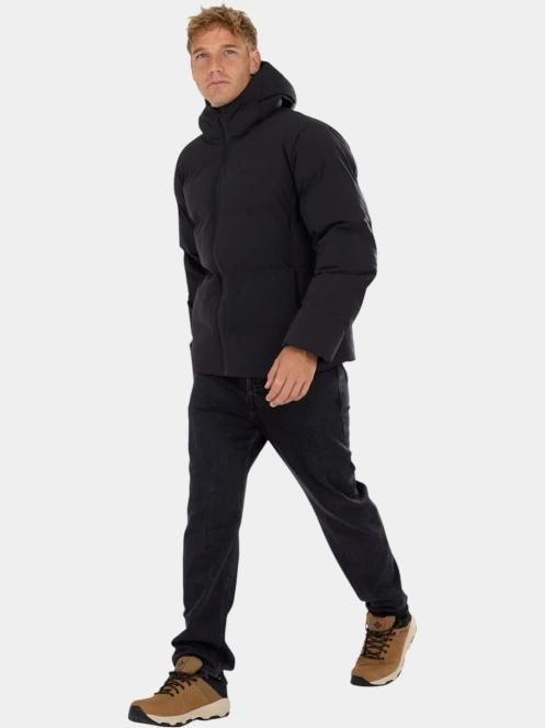 gaca de iarna matlasata pt. barbati Fundango Newport Puffer Jacket negru 5