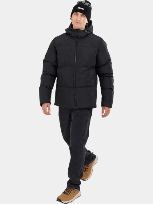 gaca de iarna matlasata pt. barbati Fundango Ewan II Puffer Jacket negru 4