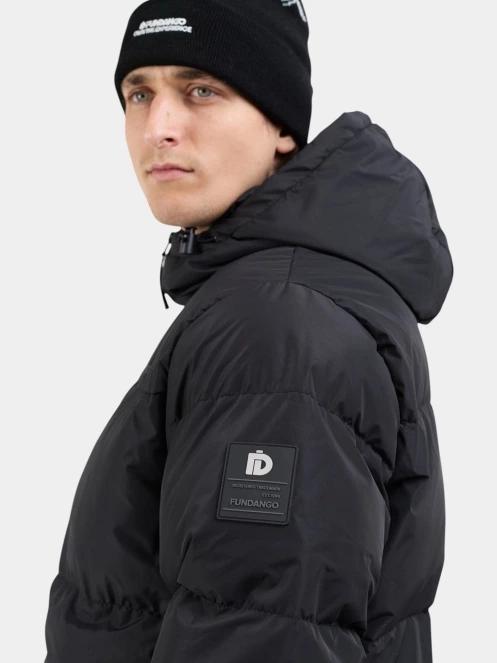 gaca de iarna matlasata pt. barbati Fundango Ewan II Puffer Jacket negru 6