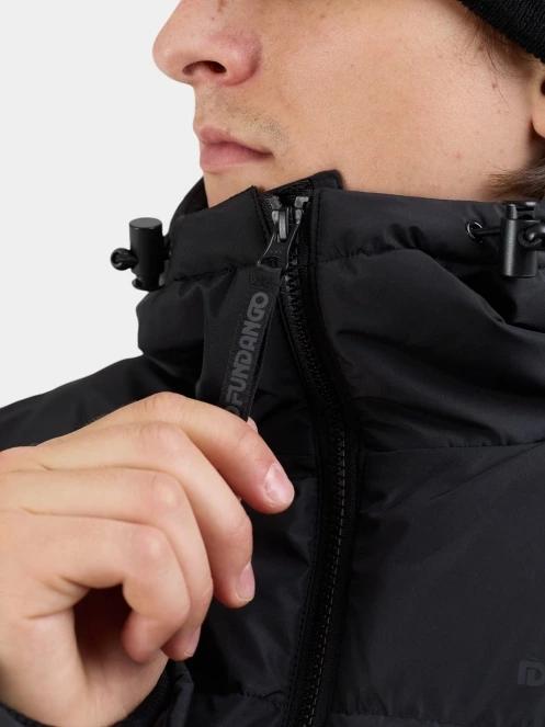 gaca de iarna matlasata pt. barbati Fundango Ewan II Puffer Jacket negru 8